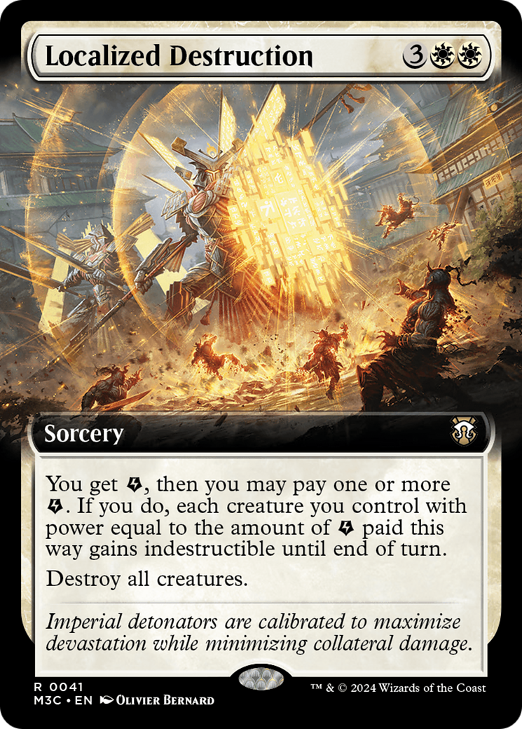 Localized Destruction (M3C-041) (Extended Art)