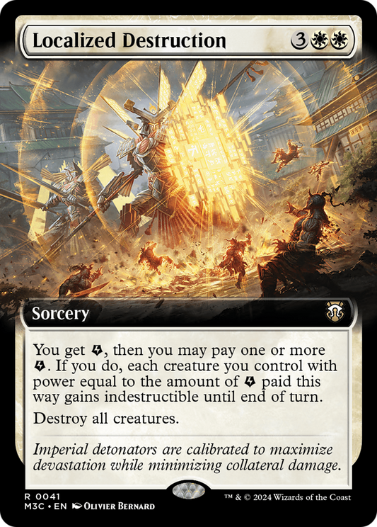 Localized Destruction (M3C-041) (Extended Art)