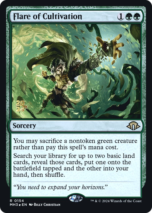 Flare of Cultivation (PRE-154S) (Foil)
