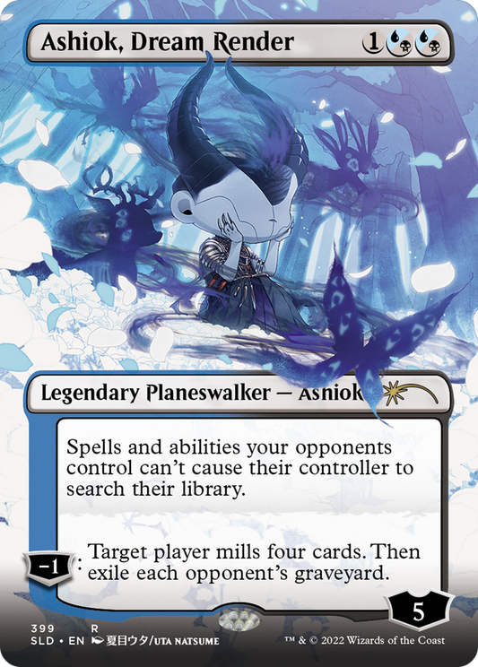 Ashiok, Dream Render (SLD-399) (Borderless)