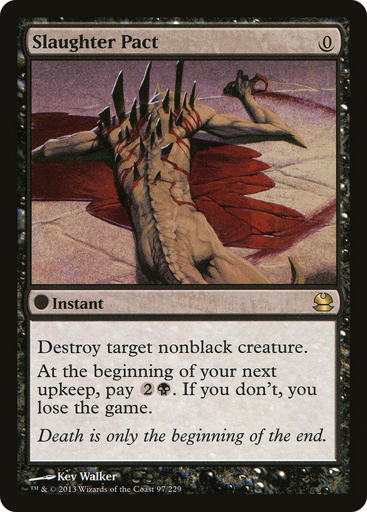 Slaughter Pact (MMA-097) (Foil)