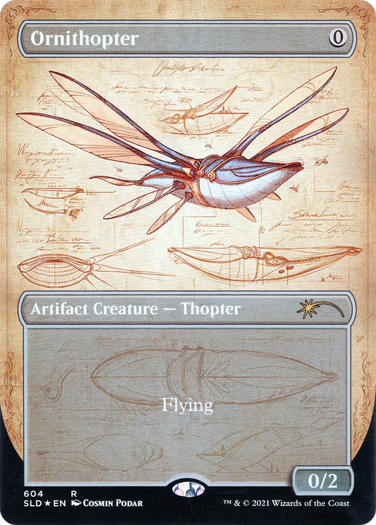 Ornithopter (SLD-604) (Borderless) (Foil)