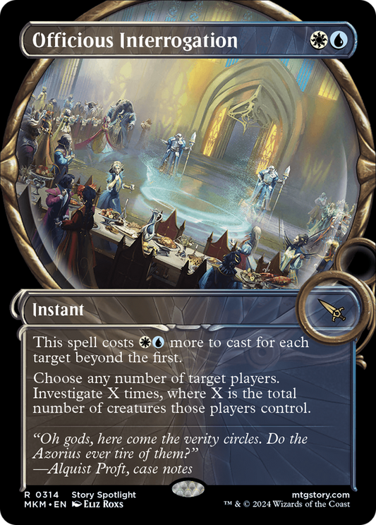 Officious Interrogation (MKM-314) (Showcase) (Foil)
