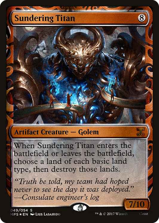 Sundering Titan (MPS-049) (Foil)