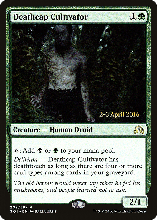 Deathcap Cultivator (PRE-202S) (Foil)