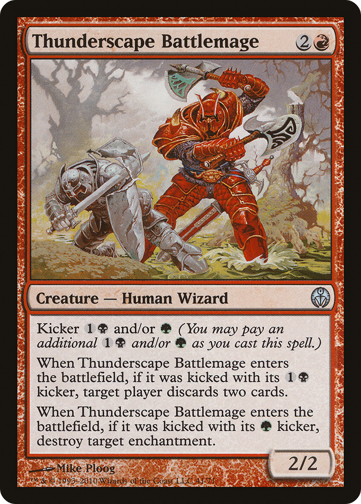 Thunderscape Battlemage (DDE-041)