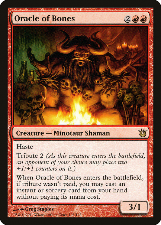 Oracle of Bones (BNG-103) (Foil)