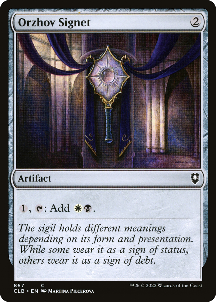 Orzhov Signet (CLB-867)