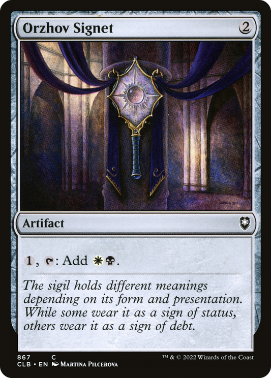Orzhov Signet (CLB-867)