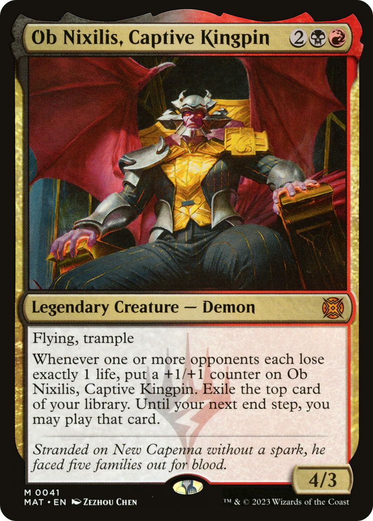 Ob Nixilis, Captive Kingpin (MAT-041)