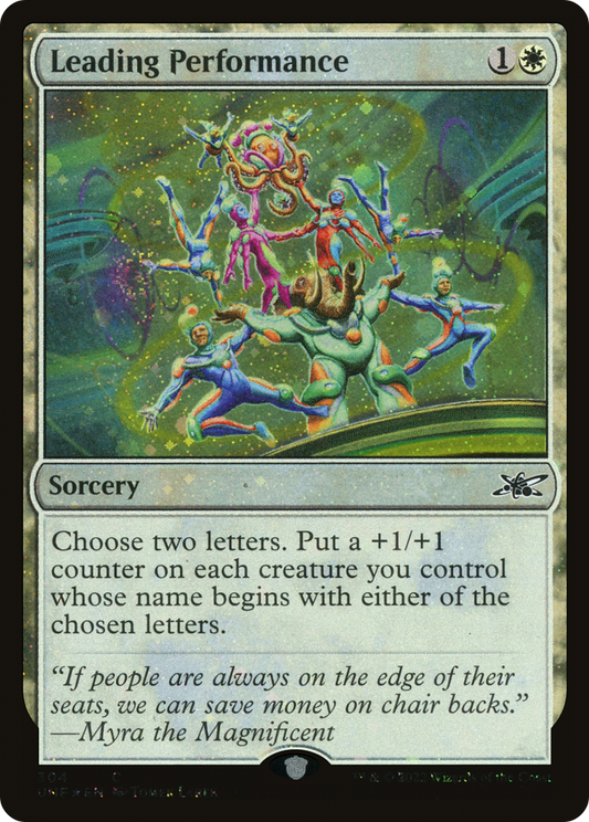 Leading Performance (UNF-304) (Galaxy Foil)