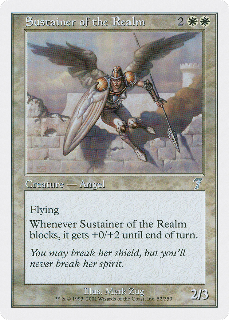 Sustainer of the Realm (7ED-052)