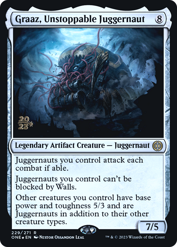 Graaz, Unstoppable Juggernaut (PRE-229S) (Foil)