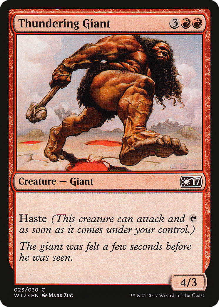 Thundering Giant (W17-023)