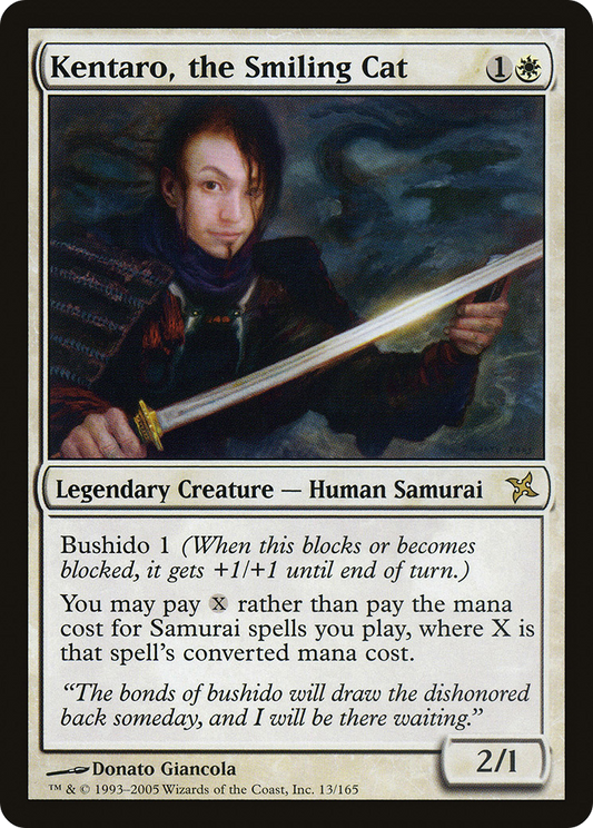 Kentaro, the Smiling Cat (BOK-013) (Foil)