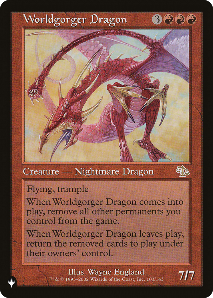 Worldgorger Dragon (LIST-JUD-103)