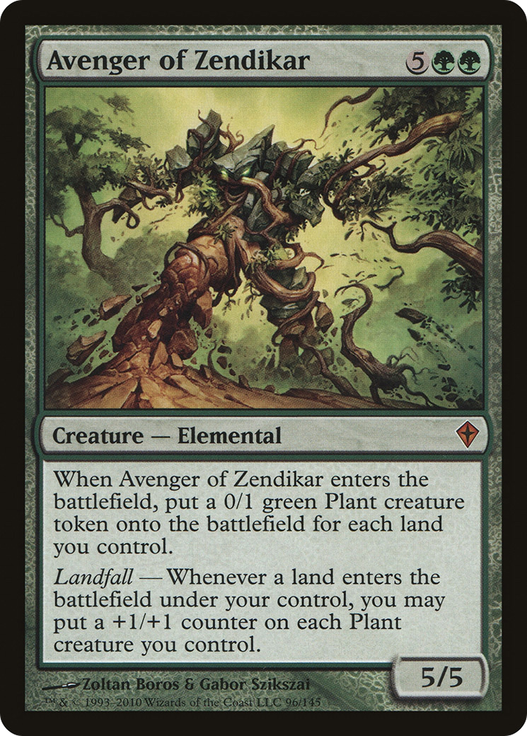 Avenger of Zendikar (WWK-096) (Foil)