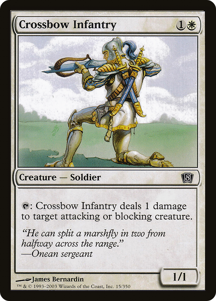 Crossbow Infantry (8ED-015) (Foil)