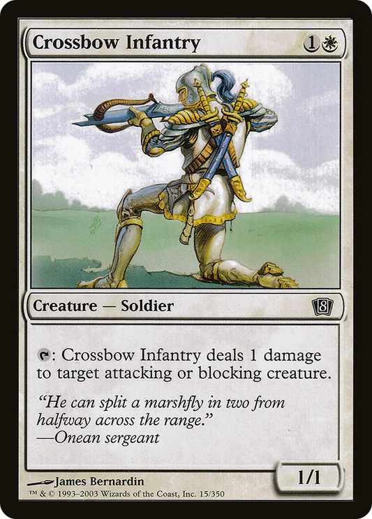 Crossbow Infantry (8ED-015★) (Foil)