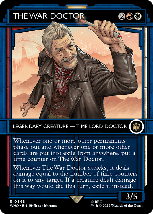 The War Doctor (WHO-548) (Showcase) (Borderless) (Foil)