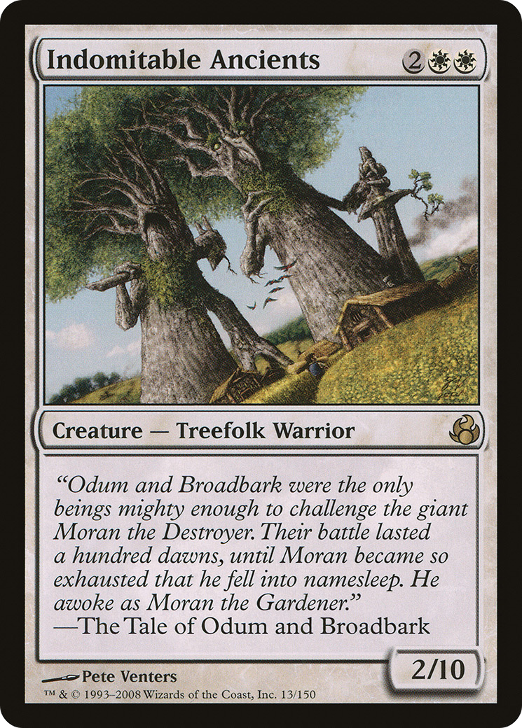 Indomitable Ancients (MOR-013) (Foil)