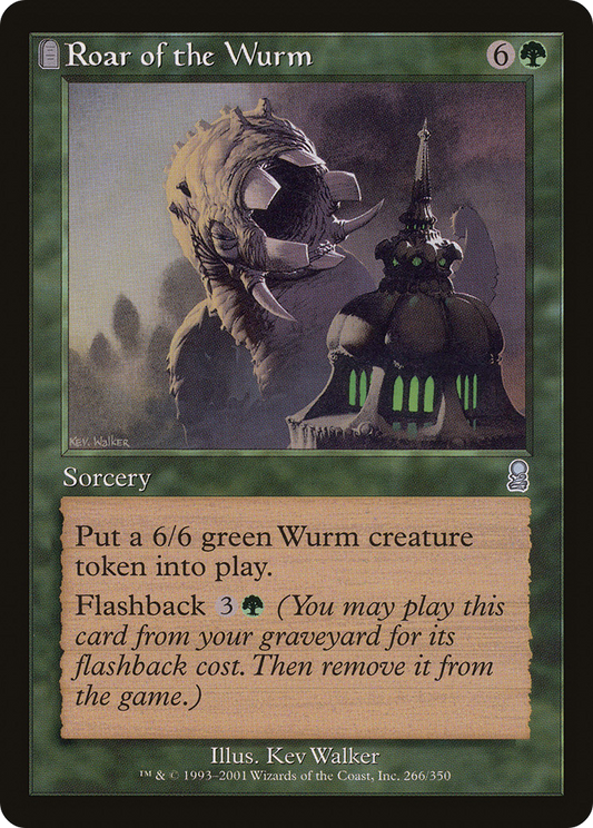 Roar of the Wurm (ODY-266) (Foil)