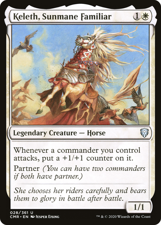 Keleth, Sunmane Familiar (CMR-028) (Foil)