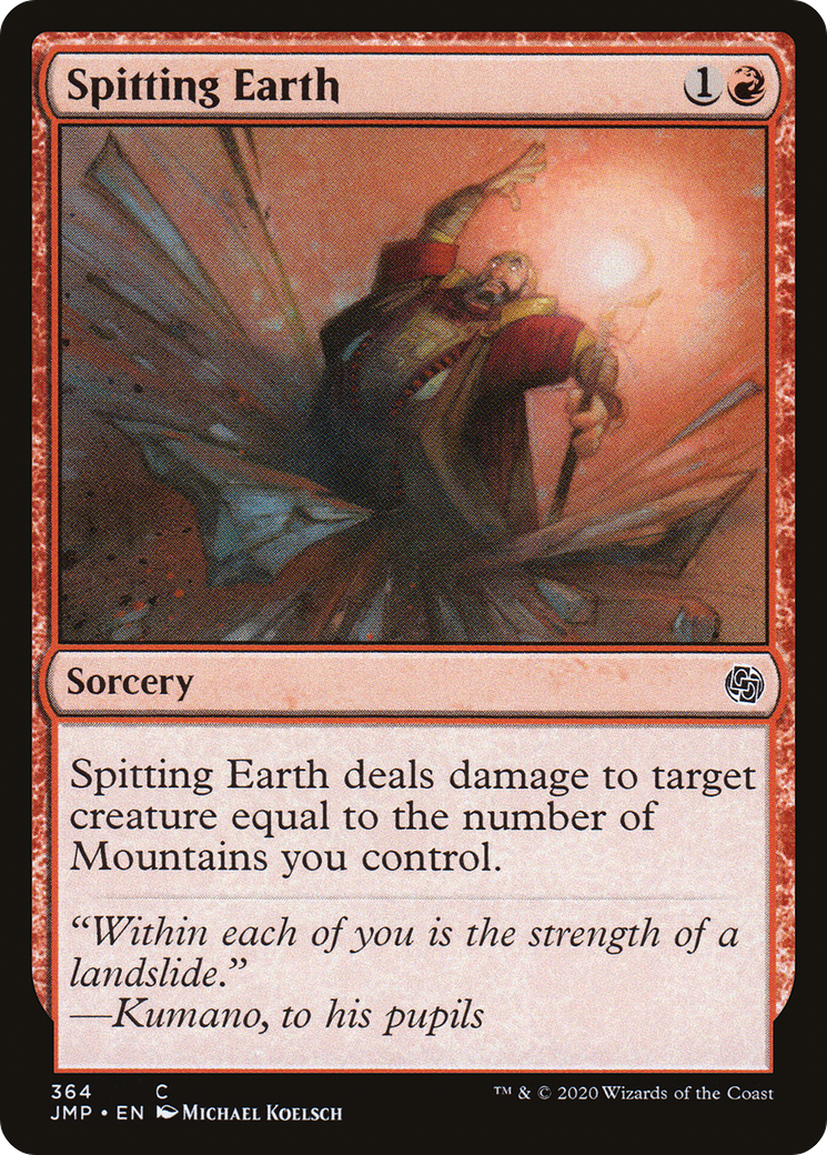 Spitting Earth (JMP-364)