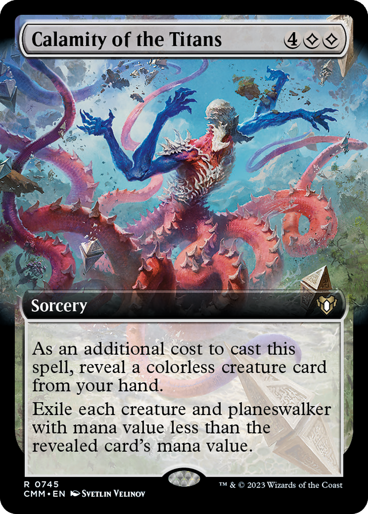 Calamity of the Titans (CMM-745) (Extended Art)