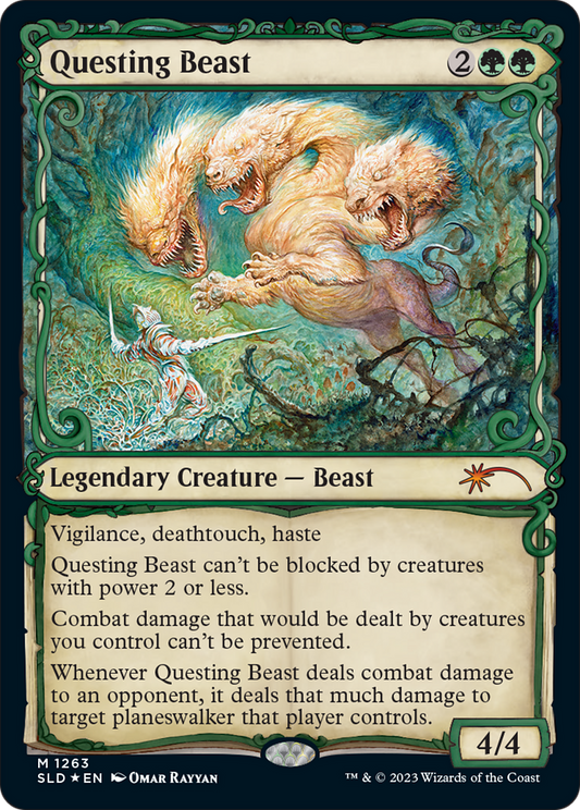 Questing Beast (SLD-1263) (Showcase) (Halo Foil)