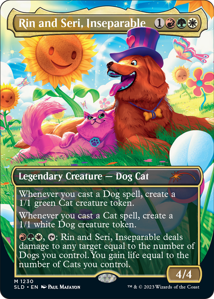 Rin and Seri, Inseparable (SLD-1230) (Borderless) (Foil)