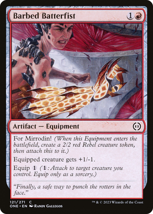 Barbed Batterfist (ONE-121)