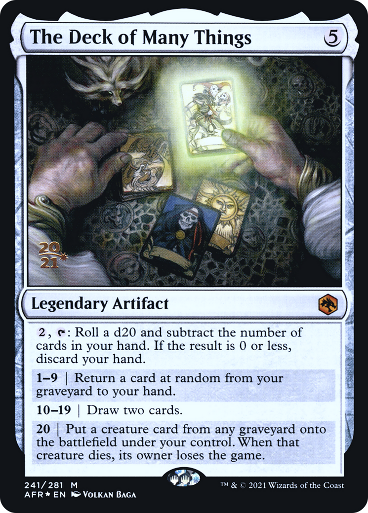 The Deck of Many Things (PRE-241S) (Foil)