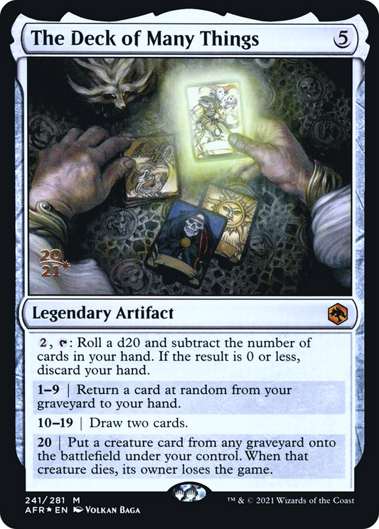 The Deck of Many Things (PRE-241S) (Foil)