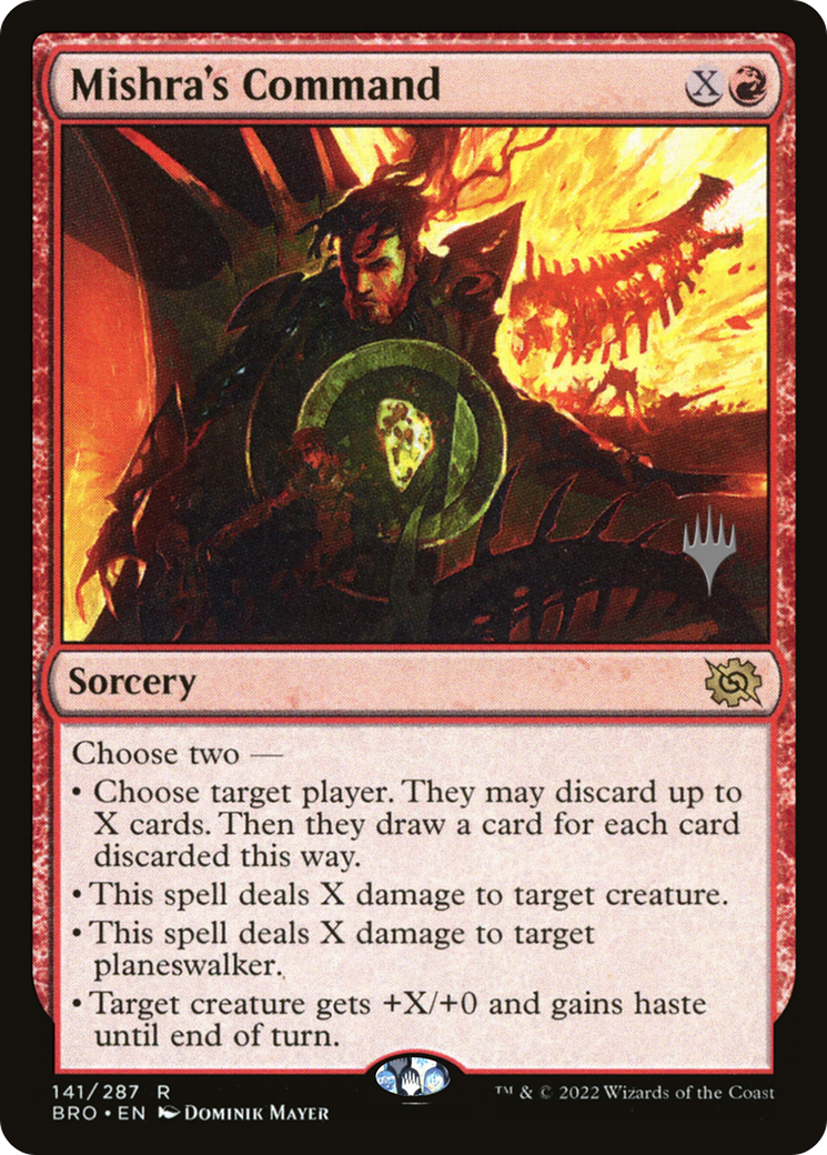 Mishra's Command (PPBRO-141P) (Foil)
