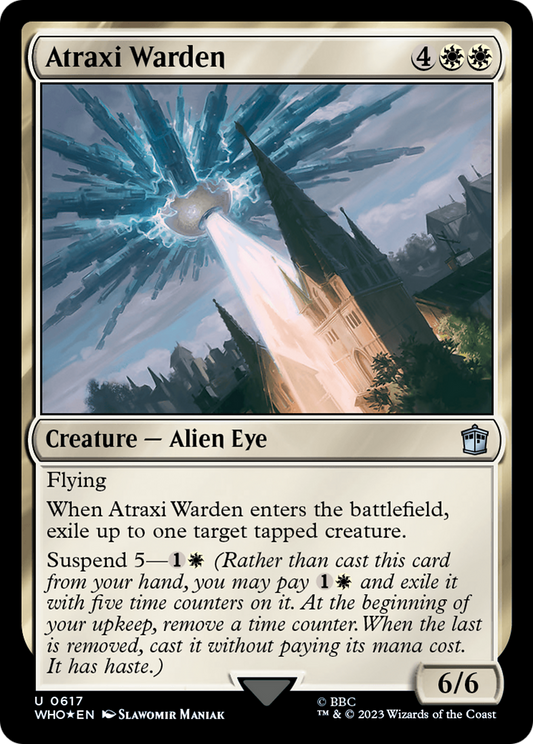 Atraxi Warden (WHO-617) (Surge Foil)