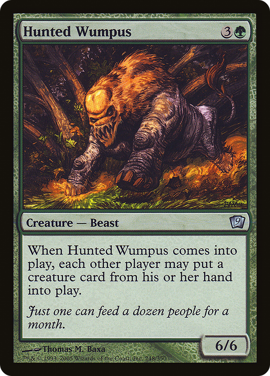 Hunted Wumpus (9ED-248★) (Foil)