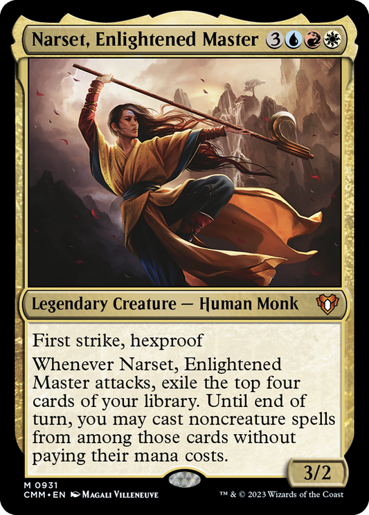 Narset, Enlightened Master (CMM-931)
