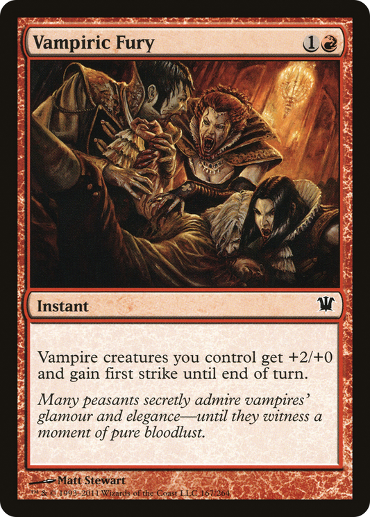 Vampiric Fury (ISD-167) (Foil)