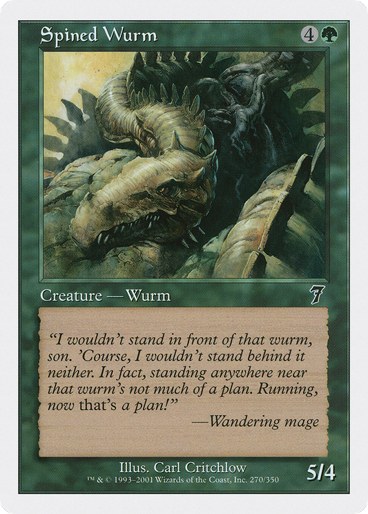 Spined Wurm (7ED-270)