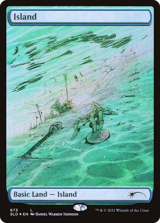 Island (SLD-673) (Foil)