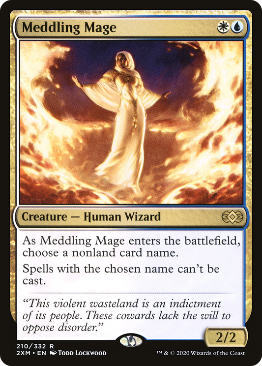 Meddling Mage (2XM-210) (Foil)