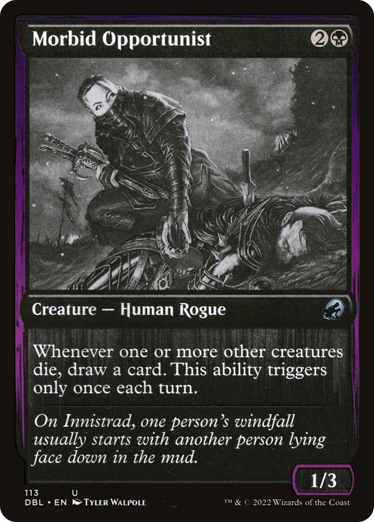 Morbid Opportunist (DBL-113) (Foil)