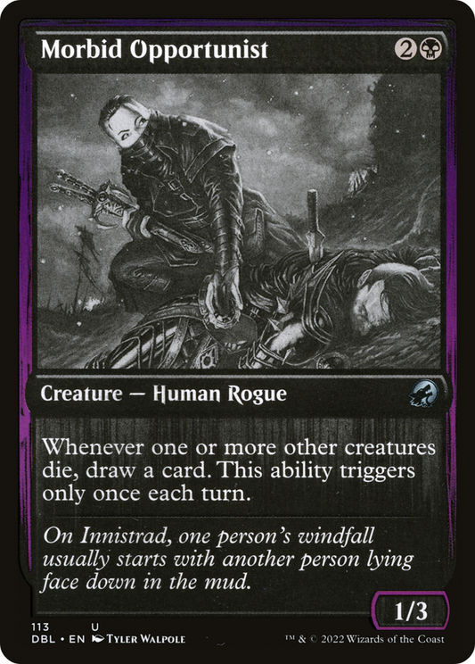 Morbid Opportunist (DBL-113) (Foil)