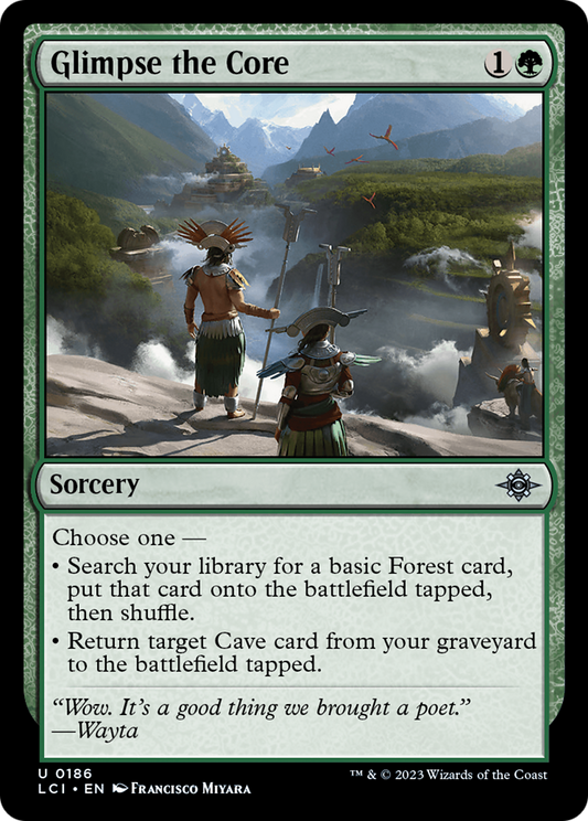 Glimpse the Core (LCI-186)