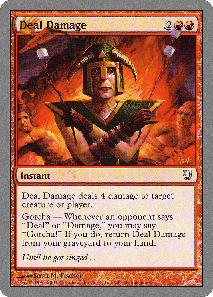 Deal Damage (UNH-074) (Foil)