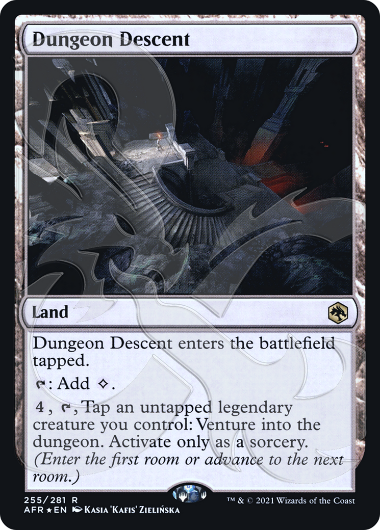 Dungeon Descent (AFR&-255A) (Foil)