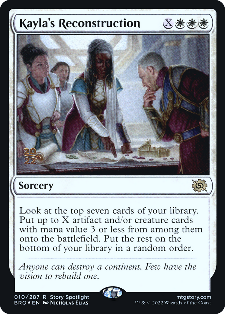 Kayla's Reconstruction (PRE-10S) (Foil)