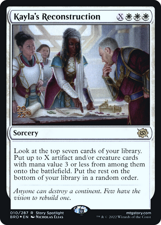 Kayla's Reconstruction (PRE-10S) (Foil)