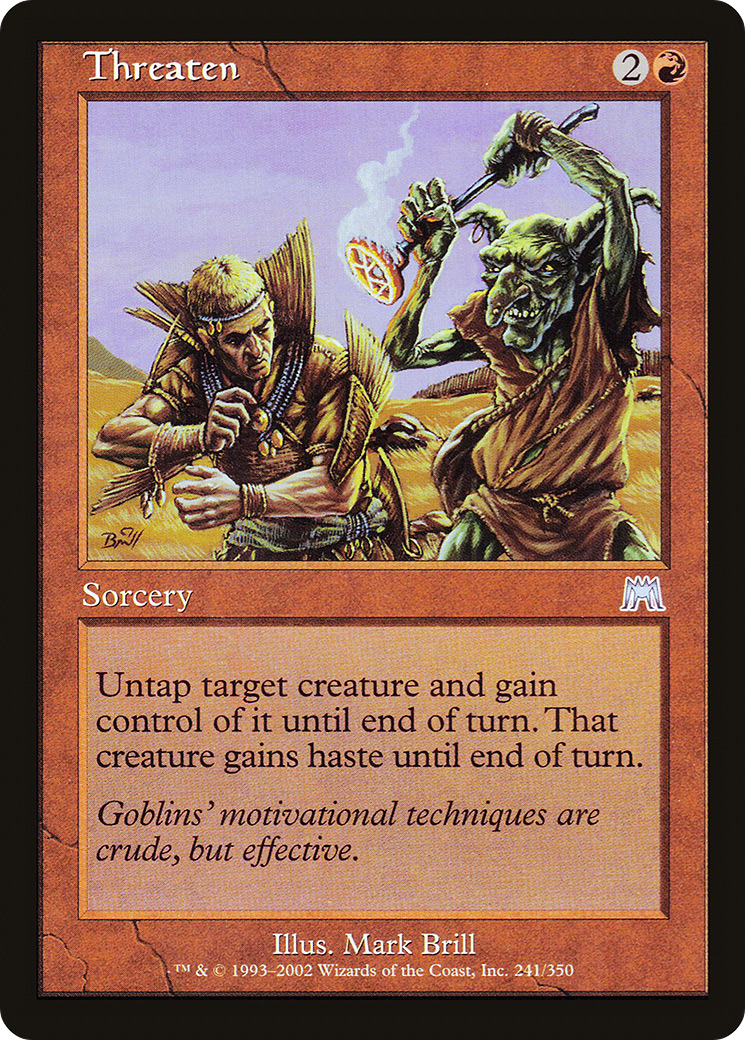 Threaten (ONS-241) (Foil)